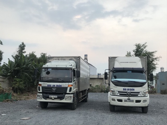 Hình ảnh đội xe công ty Bảo An Quân - Logistics Bảo An Quân - Công Ty TNHH Bảo An Quân